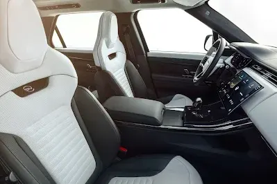 The 2024 Range Rover Sport SV interior