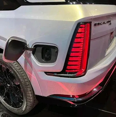 2025 Cadillac Escalade IQ Charging Port - Convenient and efficient electric charging for the future of mobility.