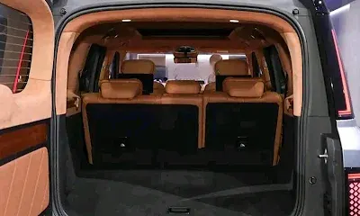 2024 Yangwang U8  cargo space