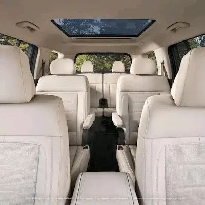 Inside view of 2024 Hyundai Santa Fe