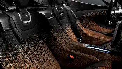McLaren W1 interior McLaren W1 Interior