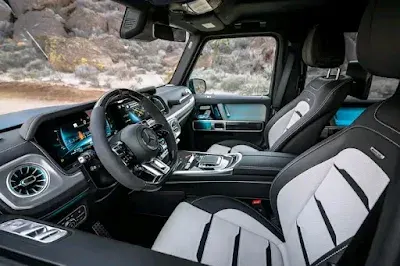 Mercedes Benz AMG G63 Mercedes Benz AMG G63 front seats intirior