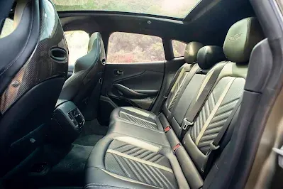 The 2023 Aston Martin DBX 707 interior